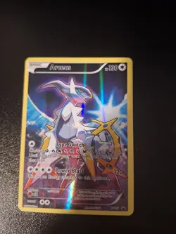 Pokemon Arceus Black Star Promo XY116 Holo LP - Image 1