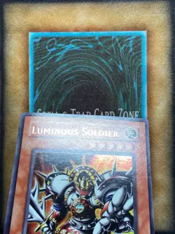 Yugioh Luminous Soldier TP5-EN001 Ultra Rare NM (#1) - Image 4