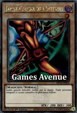 Yu-Gi-Oh ! Jambe Gauche de L'Interdit MP24-FR003 VF/QUARTER - Image 1