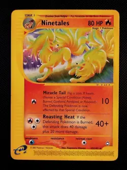 Ninetales x2 2002 Pokemon Card e-series Joblot Expedition Base Set Aquapolis - Image 5