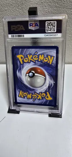 Pokemon TCG Destined Rivals Team Rockets Weezing PSA 9 199/182 Illustration Rare - Image 4
