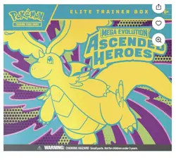 Pokemon Mega Evolution Ascended Heroes ETB Elite Trainer Box - Sealed In hand✅ - Image 1