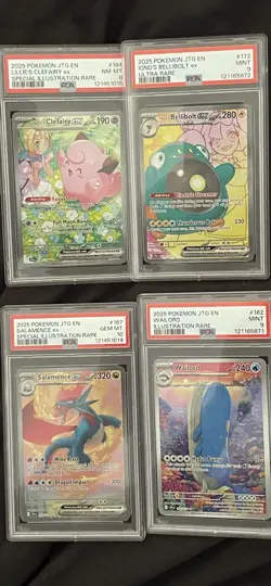 Pokemon Journey Together psa graded bundle - Image 1