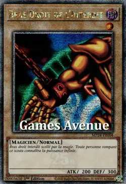 Yu-Gi-Oh ! Bras Droit de L'Interdit MP24-FR004 VF/QUARTER - Image 1