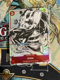 One Piece TCG Gift Collection 2023 Promotion Jinbe ST01-005 Alt Art English - Image 1