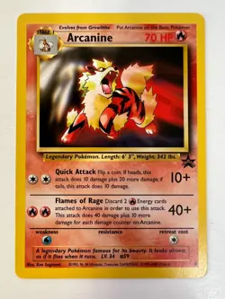 Pokemon TCG Card ~ ARCANINE ~ 6/53 ~ Promo ~ Wizards of the Coast ~ - Image 1