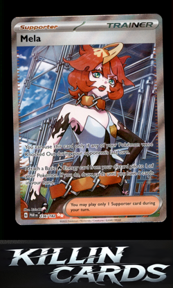 Mela - 236/182 236/182 Pokemon Ultra Rare SV04: Paradox Rift Card NM - Image 1