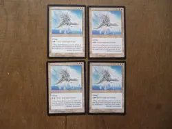 MTG 4 x Pearl Dragon rare card Mirage Magic The Gathering - Image 1