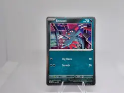 Sneasel Cosmos HOLO ME Phantasmal Flames Blister Black Star Promo Pokemon TCG NM - Image 1