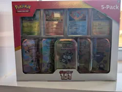 Pokemon Scarlet & Violet 151 Magneton 5-Pack Box - Image 1