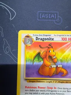 Dragonite 19/62 Fossil Regular Pokemon TCG - EX-NM - Image 2