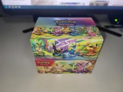 Pokemon Prismatic Evolutions 8 Mini-Tins Sealed In Box - Image 3