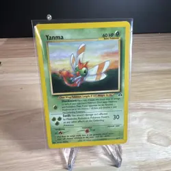 Pokemon TCG Yanma Neo Discovery 36/75 Rare 1st Edition - Image 1