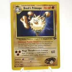 Pokemon TCG Brock's Primeape Gym Challenge 35/132 Regular - Image 1