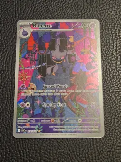 Pokemon TCG Banette 234/217 Illustration Holo Rare Ascended Heroes Near Mint Eng - Image 1