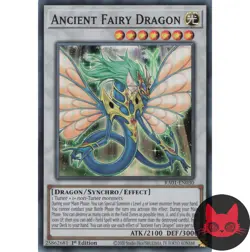 Yugioh Ancient Fairy Dragon RA01-EN030 Super Rare 1st Edition NM - Image 1