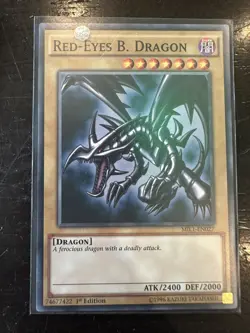 Red-Eyes B. Dragon - MIL1-EN027 - Common - 1st Edition - Yugioh - Image 2