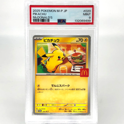 PSA 9 Pokemon Card Pikachu 020/M-P McDonalds Promo Japanese Karte [9] - Image 1