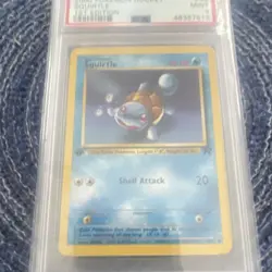 Pokemon Rocket Squirtle Basic 1st Edition Regular PSA 9 #68 2000 - Image 3