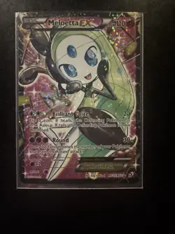 Pokemon Meloetta EX Full Art Ultra Rare RC25/RC25 Holo Legendary Treasures - Image 1