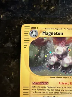 2003 POKEMON SKYRIDGE #H18 MAGNETON-HOLO SUPER MINTY - Image 2
