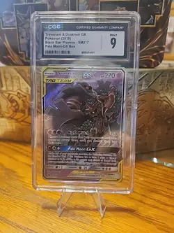Pokemon TCG Trevenant & Dusknoir GX Black Star Promos SM217 Holo Card - Image 1