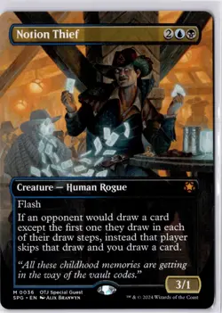 Notion Thief (Borderless) Special Guests Regular NM M 0038 - Image 1