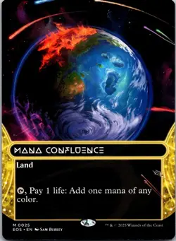 Mana Confluence (Borderless) 25 Edge of Eternities: Stellar Sights NM MTG - Image 1