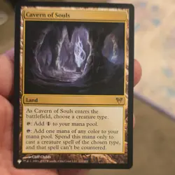 Cavern of Souls Avacyn Restored Regular Land English Cliff Childs Wizards 2012 - Image 1