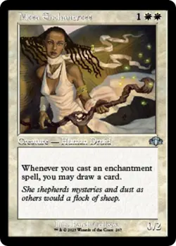 Mesa Enchantress (Retro Frame) (FOIL) - Dominaria Remastered (DMR) NM MTG - Image 1