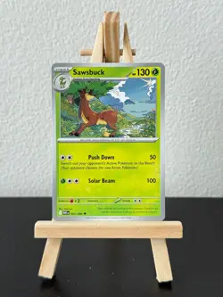 Sawsbuck #007/086 Non Holo - White Flare Pokemon TCG Card NM/M - Image 1