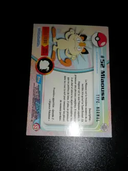Carte Pokemon : Topps : Miaouss - Image 2