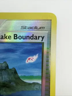 Lake Boundary 112/123 Mysterious Treasures Reverse Holo Uncommon Pokemon Card - Image 4