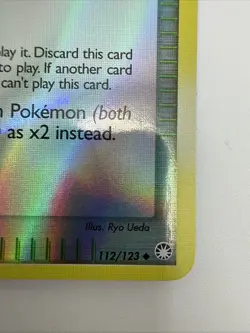 Lake Boundary 112/123 Mysterious Treasures Reverse Holo Uncommon Pokemon Card - Image 5