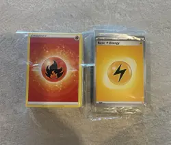 Pokemon TCG Energy Bundle 128x Energy Cards Various Sets - Image 1