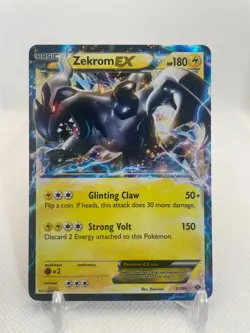 Pokemon Zekrom EX 51/99 Next Destinies Ultra Rare Holo Card. - Image 1