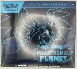 Pokemon TCG Phantasmal Flames ETB Elite Trainer Box - New Sealed - Image 1