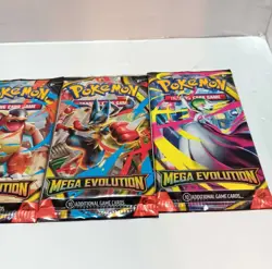 Pokemon TCG Mega Evolution Booster Pack Art Set 4x Sealed New FAST SHIPPING 🔥 - Image 2