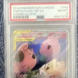 Pokemon Togepi & Cleffa & Igglybuff GX TAG TEAM Cosmic Eclipse Ultra Rare Holo … - Image 2