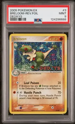 Pokemon TCG Breloom EX Deoxys 3/107 Holo Holo Rare - Image 1