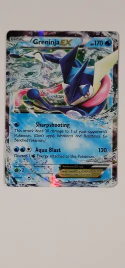 Pokemon Greninja EX XY20 Promo Holo Basic 170 HP Water Type XY Card - Image 1