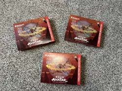 Avatar: The Last Airbender Collector Booster (Magic: The Gathering) 3 BOX LOT ! - Image 1