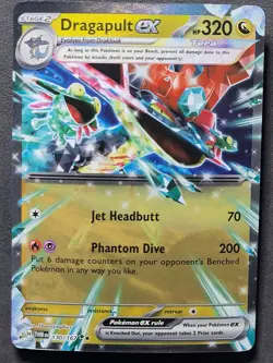 Dragapult ex 130/167 Double Rare Twilight Masquerade Pokemon TCG - Image 1