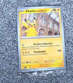 Pikachu at the Museum Jumbo PROMO - near mint - Sealed - Image 1