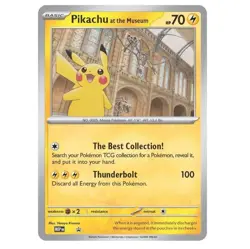 Pikachu at the Museum Jumbo PROMO - near mint - Sealed - Image 3