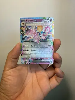 Pokemon TCG: Espeon EX 034/131 Double Rare Holo SV Prismatic Evolutions - Image 1