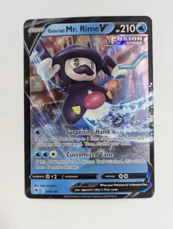Galarian Mr. Rime V 049/189 Ultra Rare - Astral Radiance Pokemon TCG NM - Image 1