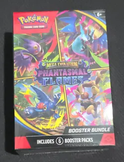 Phantasmal Flames - Booster Bundle - IN HAND - Factory Sealed - Pokemon TCG - Image 1