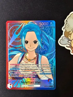 EB03-001 Nefeltari Vivi Alt Art AA Parallel Leader - One Piece Card Game English - Image 1