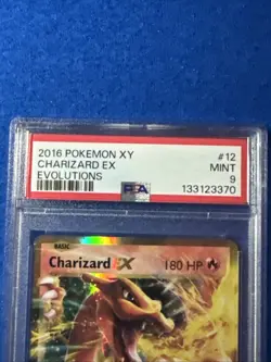 PSA 9 CHARIZARD EX 12/108 Ultra Rare XY Evolutions 2016 - Pokemon Card - Image 2